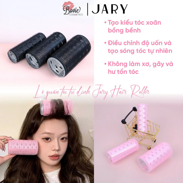 LÔ QUẤN TÓC TỰ DÍNH JARY HAIR ROLLER NHIỀU SIZE ( Màu ngẫu nhiên )