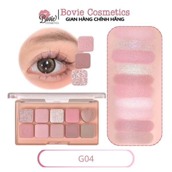 Bảng Phấn Mắt 10 Ô Gogo Tales Sweet Misty Eyeshadow Palette