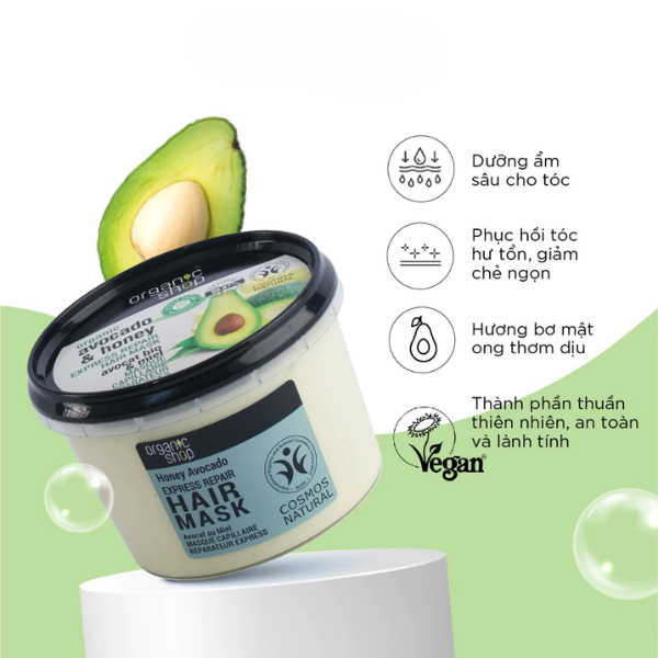 Mặt Nạ Hấp Tóc Organic Shop Natural Hair Mask 250ml
