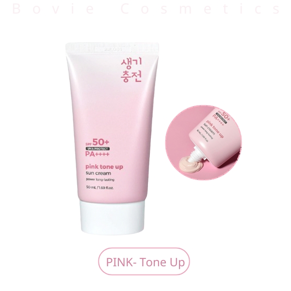 Kem Chống Nắng PrettySkin Sun Cream SPF 50+ PA++++ Hydra B5 Exosome Tone Up - Treatment - Oil Control