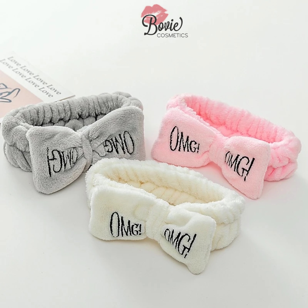 Băng Đô Cài Tóc Hình Nơ, Gấu, Mèo Nhiều Kiểu Dáng Đáng Yêu Jary Hair Band Màu Ngẫu Nhiên
