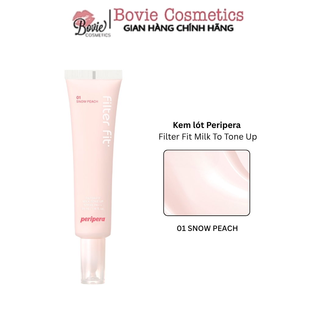 Kem Lót Nâng Tone Chống Nắng Mỏng Nhẹ Tự Nhiên Filter Fit Milk SPF30 PA++ 35ml