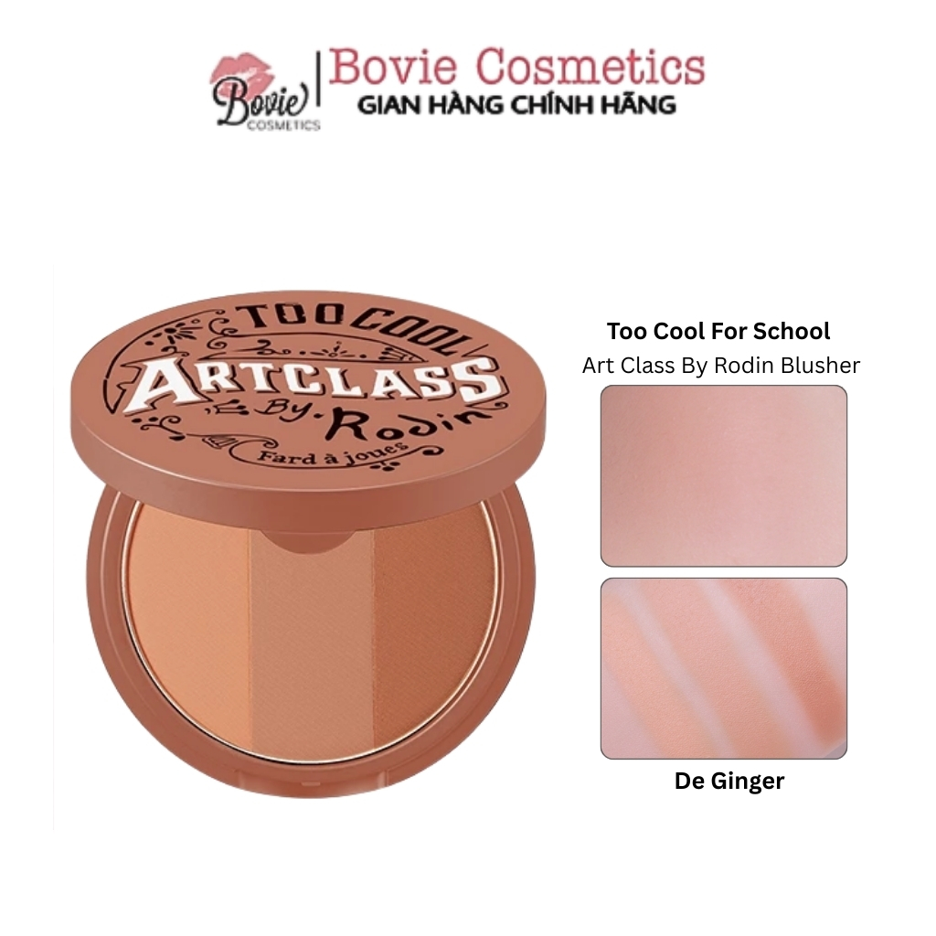 Phấn Má Hồng 3 Màu Too Cool For School Art Class By Rodin Blusher