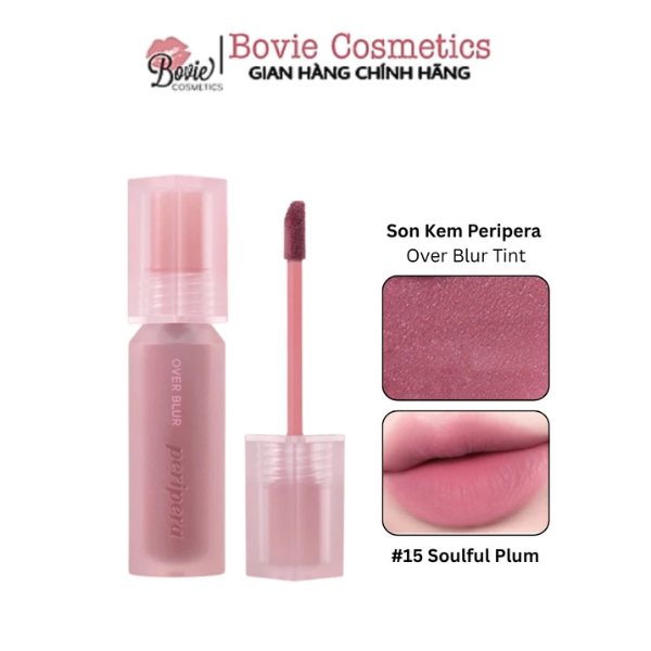 Son Kem Peripera Over Blur Tint Full màu