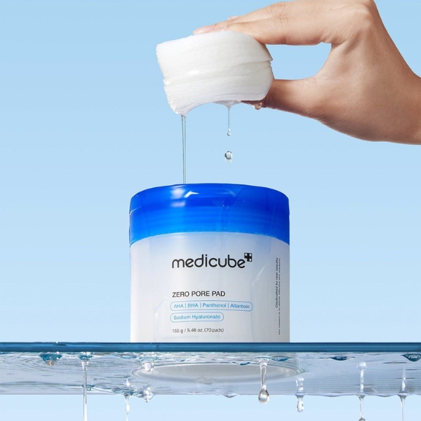 Toner Pad Chăm Sóc Lỗ Chân Lông Medicube Zero Pore Pad 2.0 155g