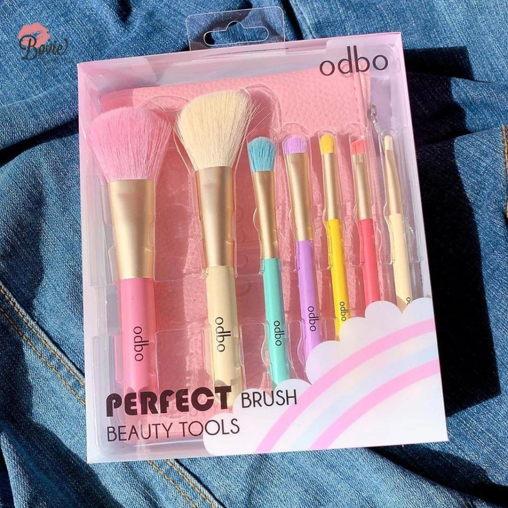 OD8-193 Bộ 7 Cọ Trang Điểm Odbo Perfect Brush Beauty Too