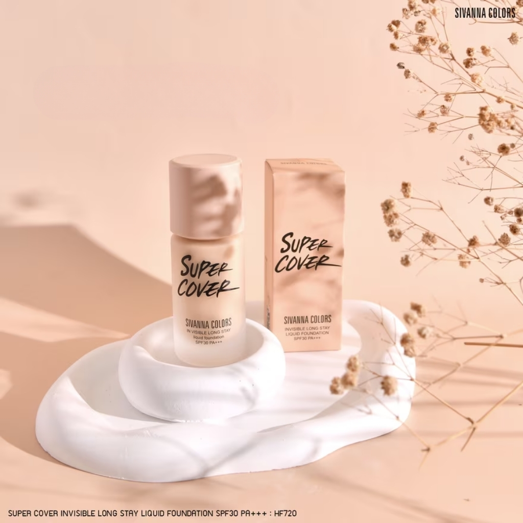 Kem Nền SIVANNA Kiềm Dầu Bám Lâu Không Lo Trôi SPF30 PA+++ 35g- HF720