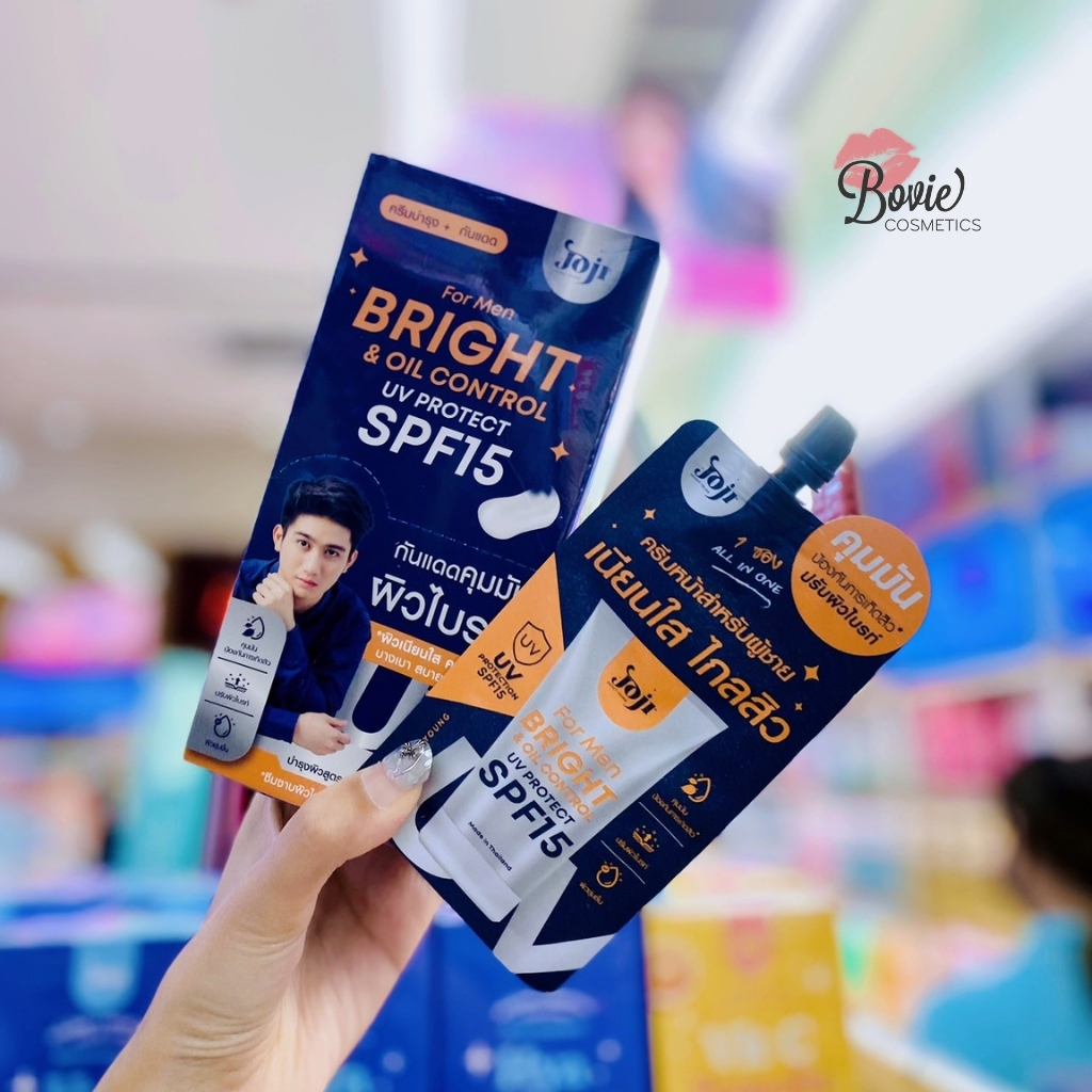 Kem Chống Nắng Joji Secret Young For Men Bright & Oil Control UV Protect Spf15 10g.