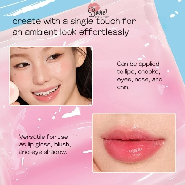 Son Đa Năng AZTK Lip&Cheek Glowy Jelly Pot