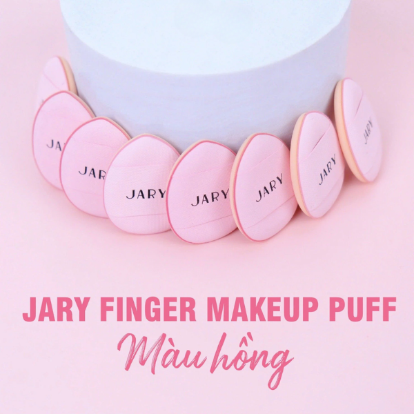 Mút Trang Điểm Ngón Tay Jary Finger Makeup Puff (Set 2 miếng)