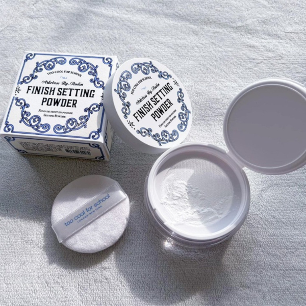 Phấn Phủ Kiềm Dầu Too Cool For School Artclass By Rodin Finish Setting Powder