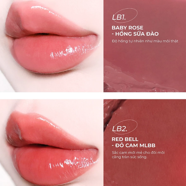 Son Dưỡng Ẩm Môi Có Màu Merzy Siren Melting Color Lip Balm