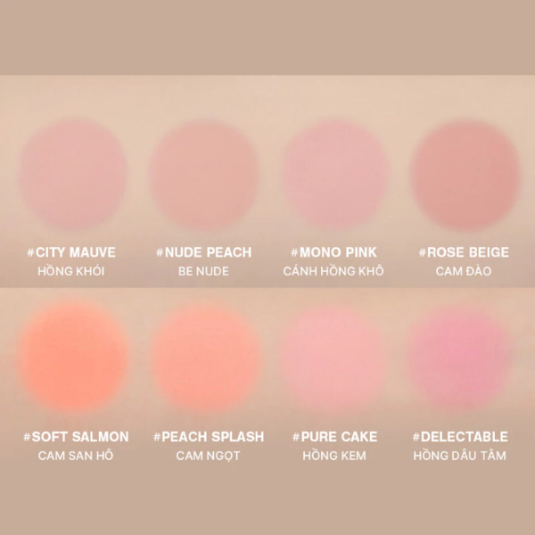 Phấn Má Hồng Mịn Lì Siêu Xinh 3CE Face Blush 55g