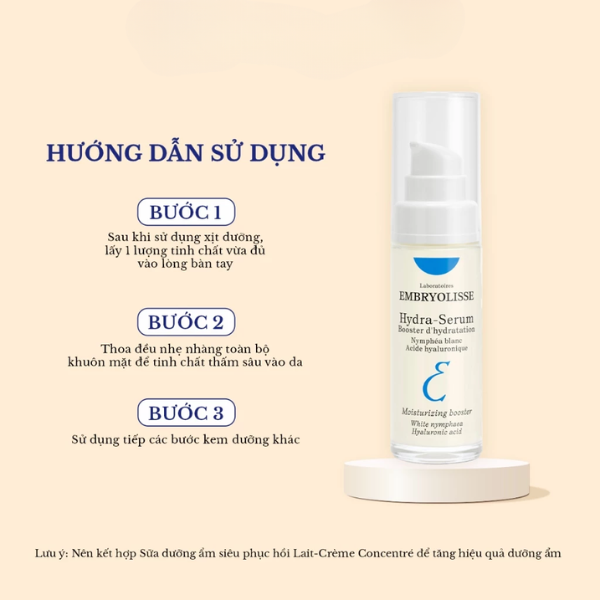 Tinh Chất Dưỡng Ẩm Da Đa Tầng Embryolisse Hydra-Serum 30ml