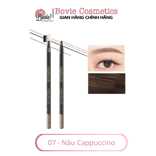 Chì xé kẻ chân mày Haozhuang cứng phẩy sợi Eyebrow Pencil