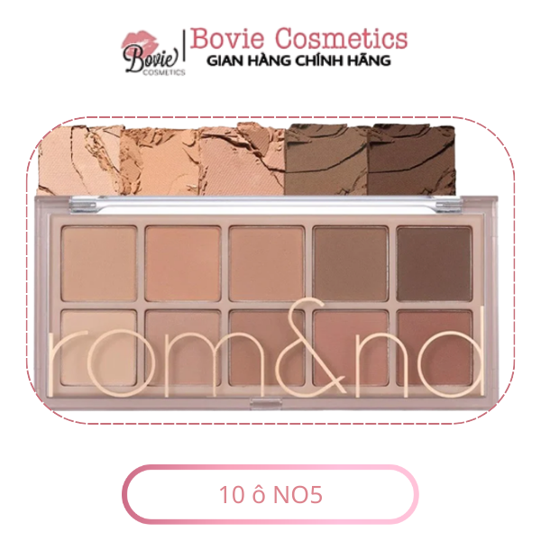 Bảng Phấn Mắt 10 Ô Siêu Lấp Lánh Romand Better Than Eye Palette