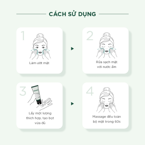 Sữa Rửa Mặt Làm Sạch Sâu, Phục Hồi Da Caryophy Portulaca Cleansing Foam 150ml