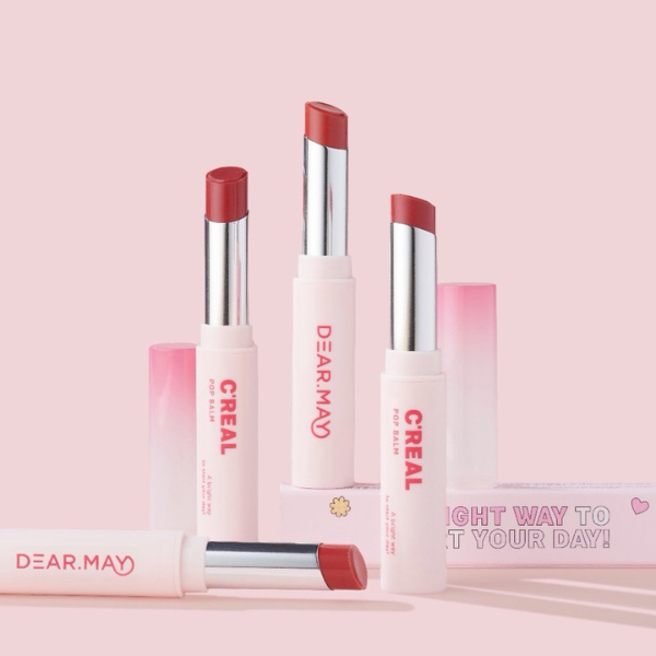Son dưỡng môi có màu DEARMAY C'real Pop Balm