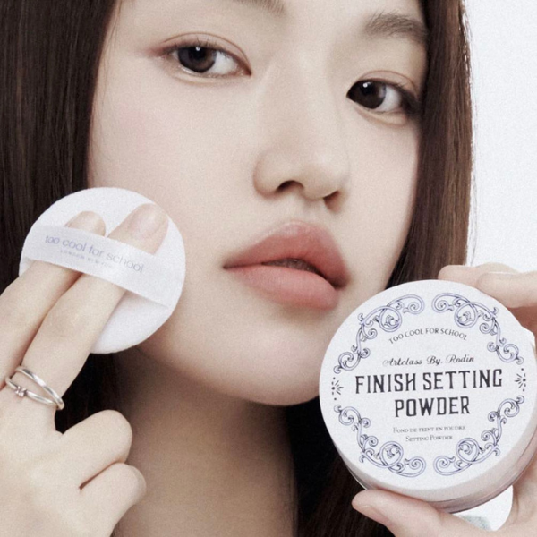 Phấn Phủ Kiềm Dầu Too Cool For School Artclass By Rodin Finish Setting Powder