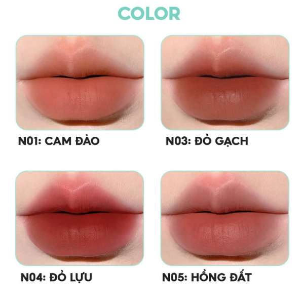 Son Kem Lì Đầu Bông Dặm Judydoll Matte Lip Cream