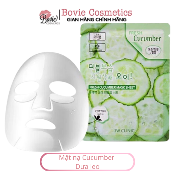 Mặt Nạ Giấy Dưỡng Da 3W CLINIC Fresh Mask Sheet