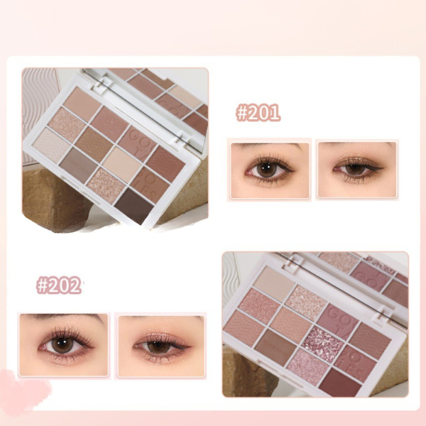 Bảng phấn mắt GOGO TALES Pink mist girl eyeshadow palette
