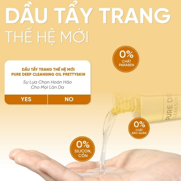 Nước Tẩy Trang Prettyskin Cho Da Nhạy Cảm, Da Treatment B5 Cleansing Water