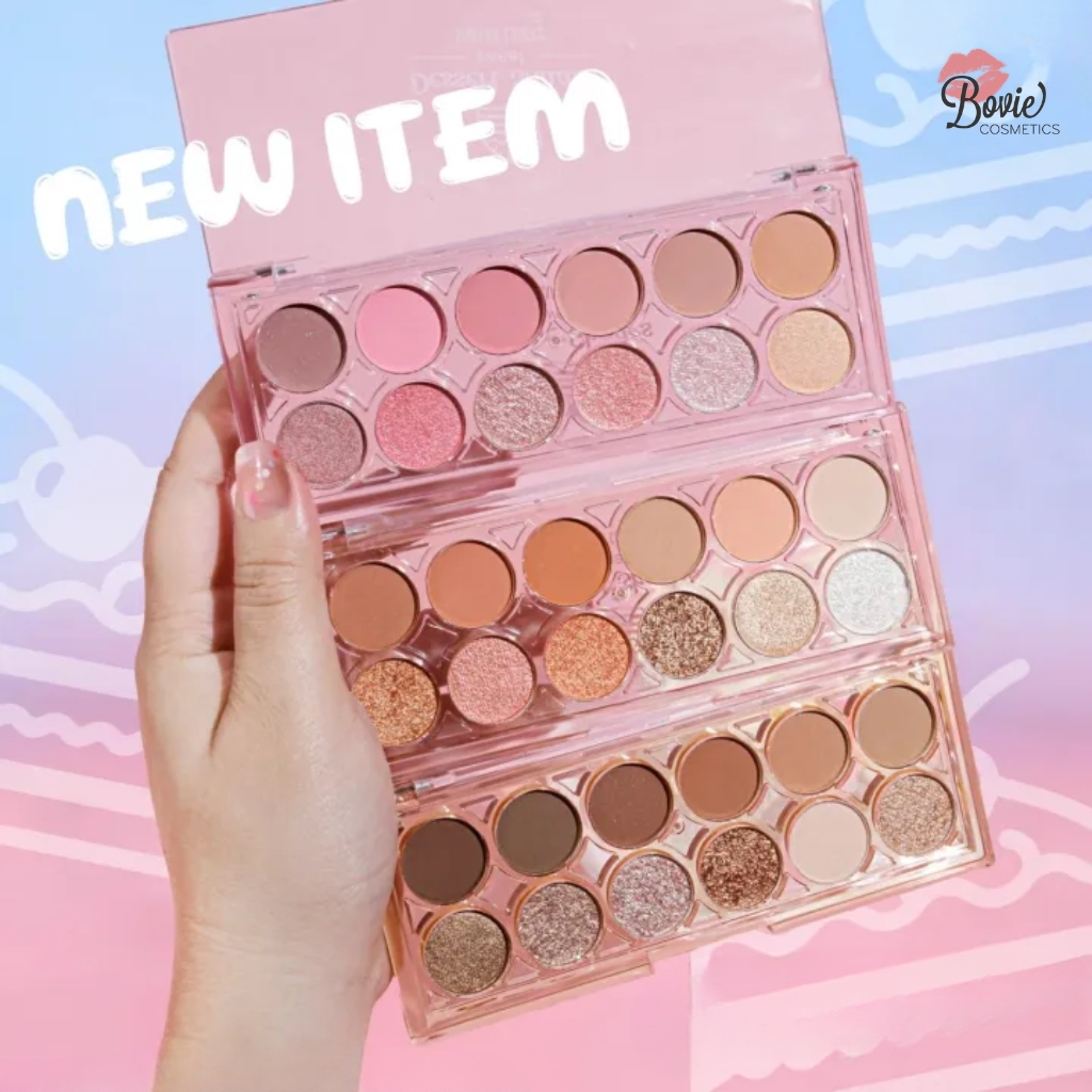 Bảng Mắt 12 Ô Sivanna Colors Sweet Dessert Shades Eye Palette - HF725 13.6g