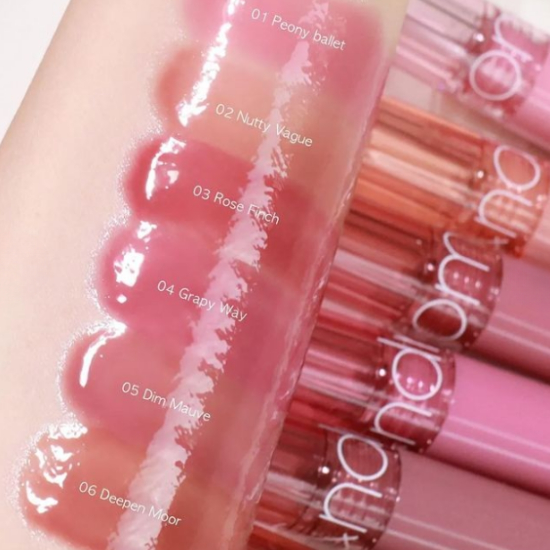 Son tint bóng Romand Glasting Color Gloss