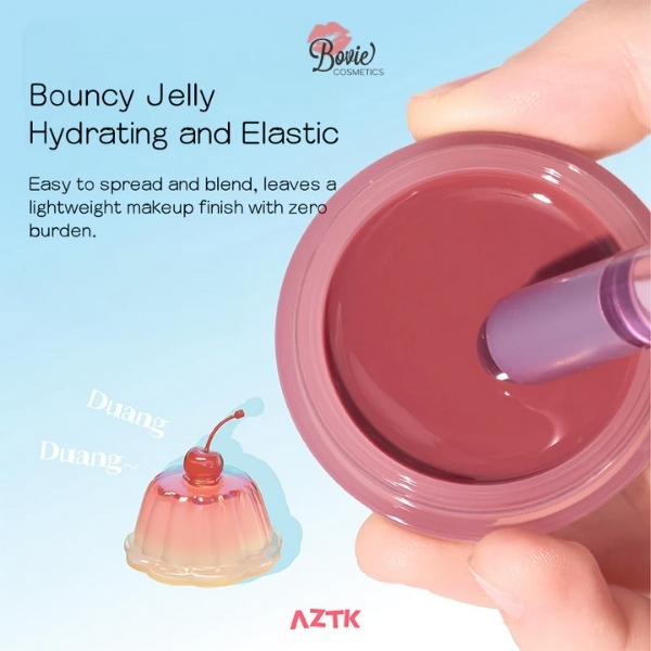 Son Đa Năng AZTK Lip&Cheek Glowy Jelly Pot