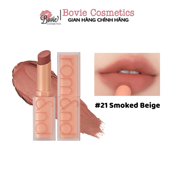Son thỏi Romand New Zero Matte Lipstick