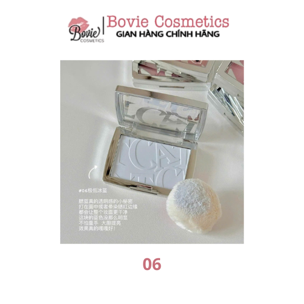 Phấn Má Hồng NEIYOU Đơn Sắc Một Màu Làm Sáng Khuôn Mặt Má Hồng Xanh Loose Powder Blush