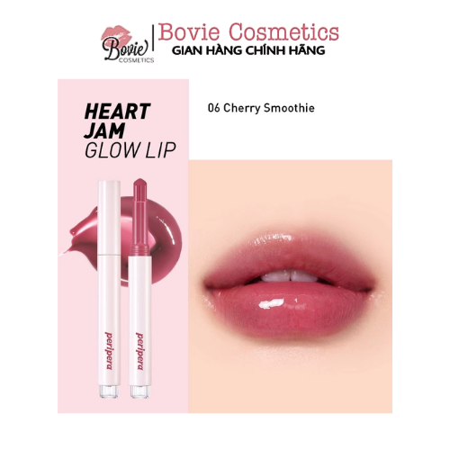 Son Dưỡng Môi Có Màu Peripera Heart Jam Glow Lip