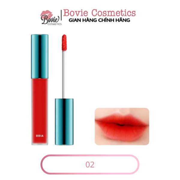 Son kem Bbia Last Velvet Lip Tint Full màu