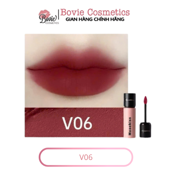 Son kem Mooekiss Velvet Lip Mud