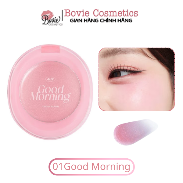 Má Hồng Kem 4U2 Quả Trứng  Good Cream Blush