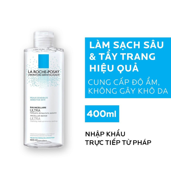 Nước Tẩy Trang Cho Da Nhạy Cảm La Roche-Posay Micellar Water Ultra