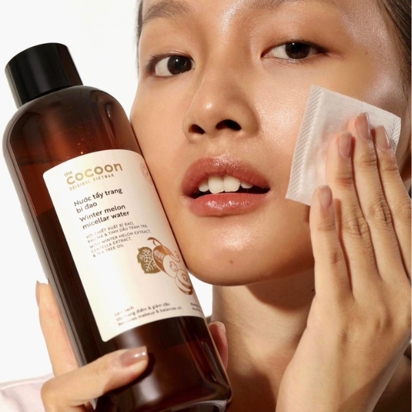 Nước tẩy trang bí đao Cocoon tẩy sạch makeup & giảm dầu