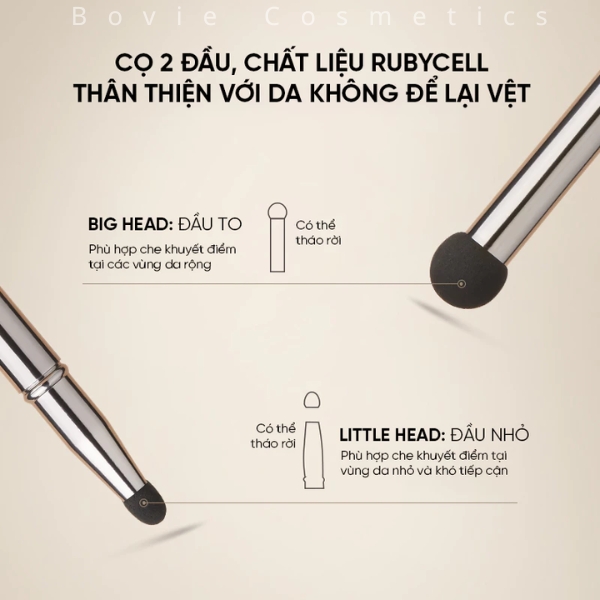 Cọ Che Khuyết Điểm AMORTALS 2 Đầu Chuyên Dụng