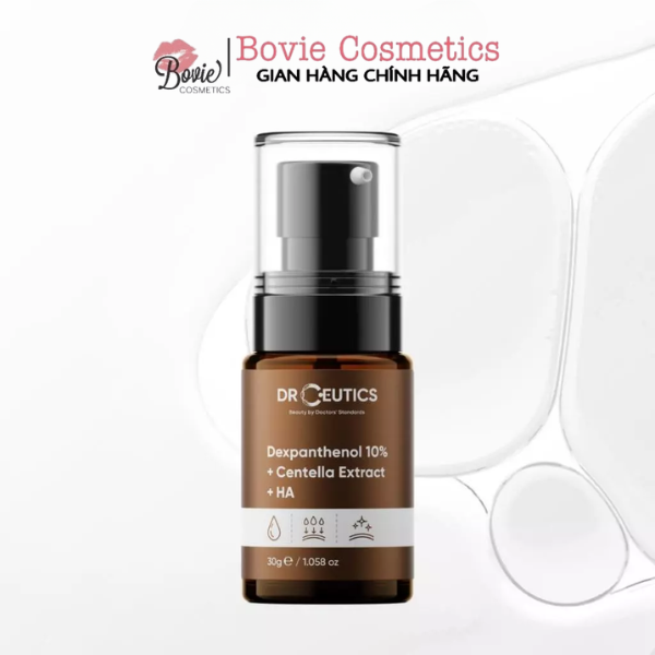 Serum DrCeutics Tinh Chất Dưỡng Cấp Ẩm, Làm Dịu Da DrCeutics Dexpanthenol 10% + Centella Extract + HA