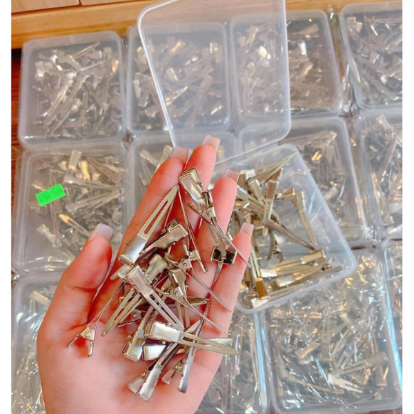 Hộp kẹp vịt mini 50 chiếc