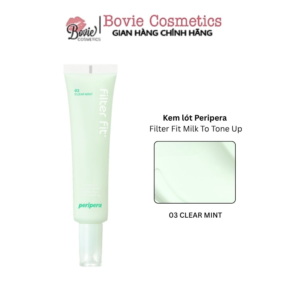 Kem Lót Nâng Tone Chống Nắng Mỏng Nhẹ Tự Nhiên Filter Fit Milk SPF30 PA++ 35ml
