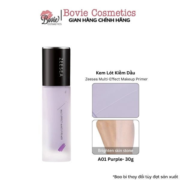 Kem lót ZEESEA Multi - Effect Makeup Primer 30g trang điểm kiềm dầu nâng tông