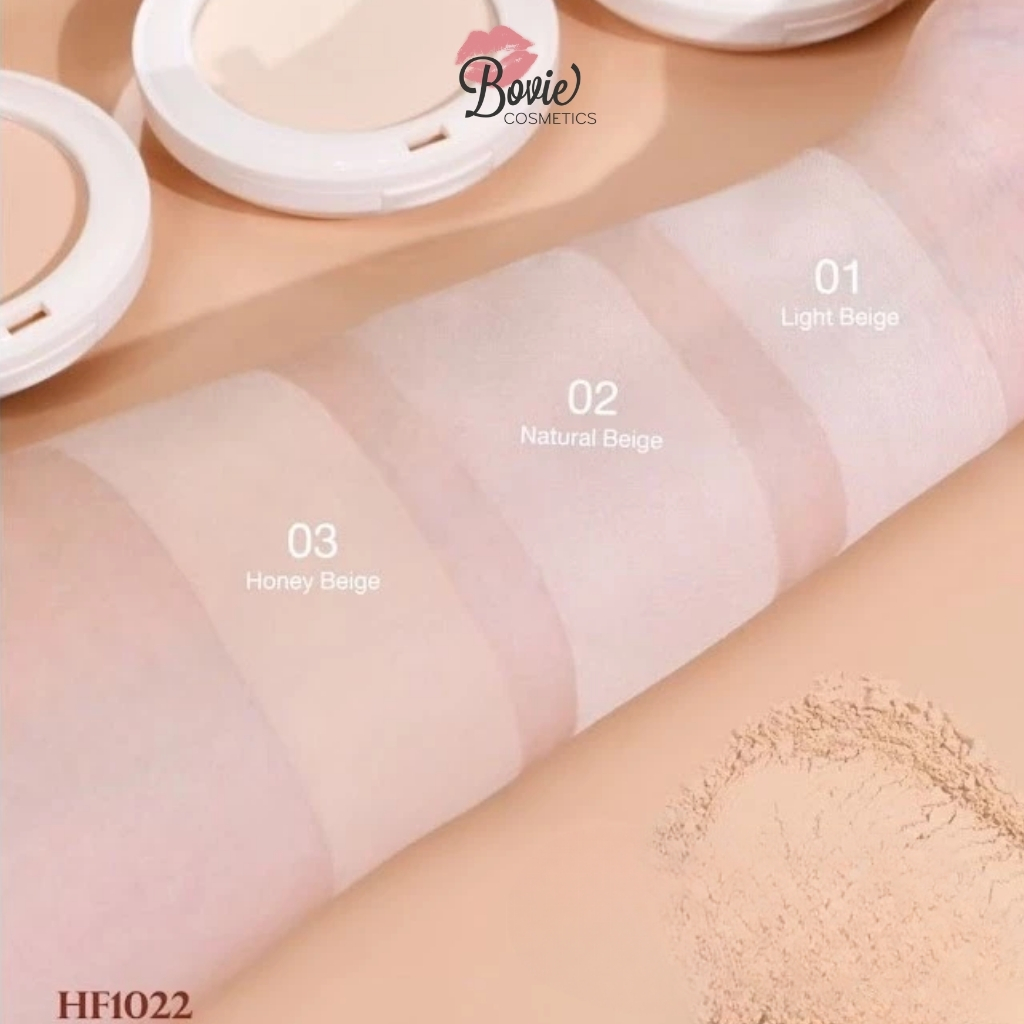 Phấn Phủ Sivanna Colors Soft Touch Bright Skin Compact Powder SPF30 PA+++ HF1022