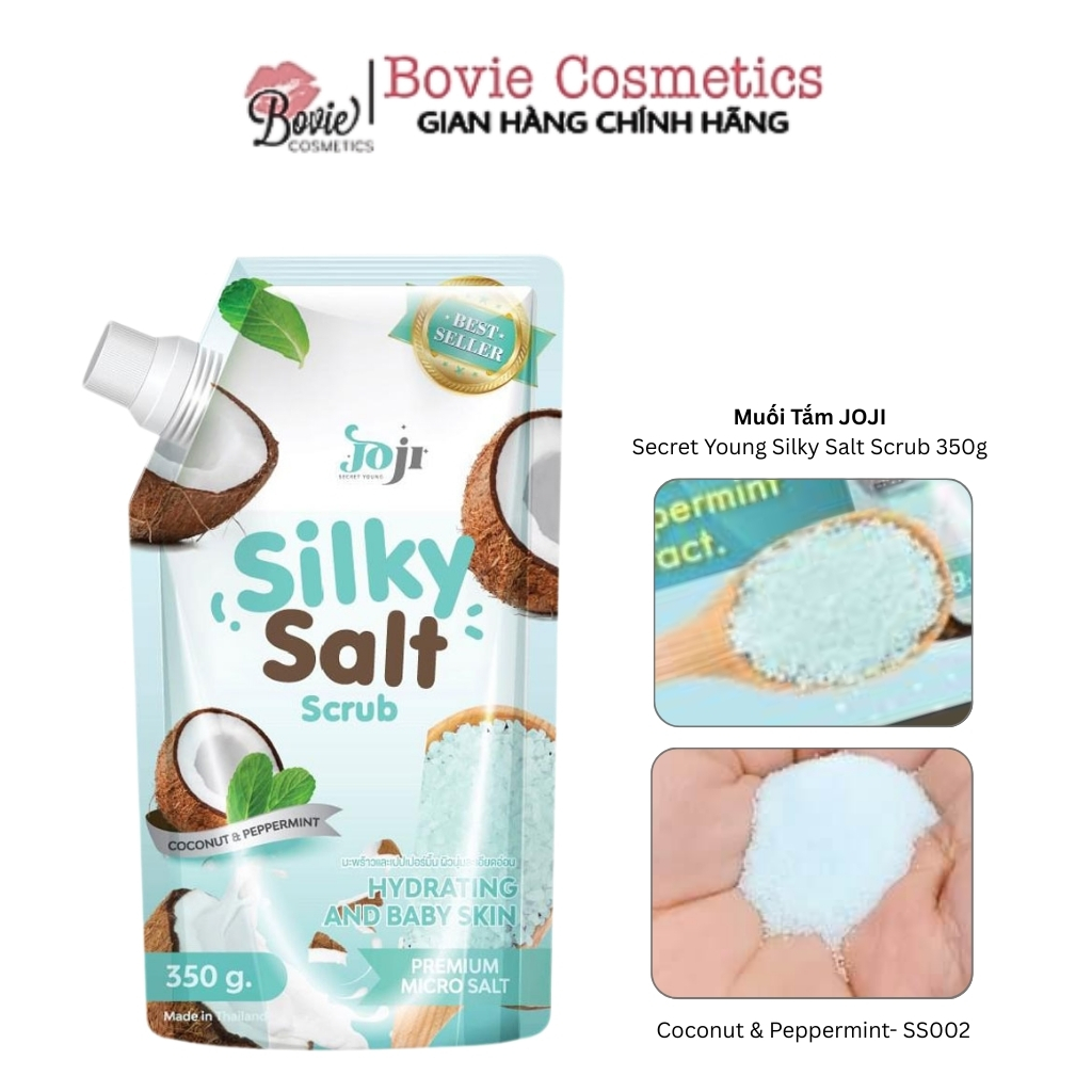 Muối Tắm Tẩy Tế Bào Chết Sáng Mịn Joji Secret Young Spa Salt Scrub 350g