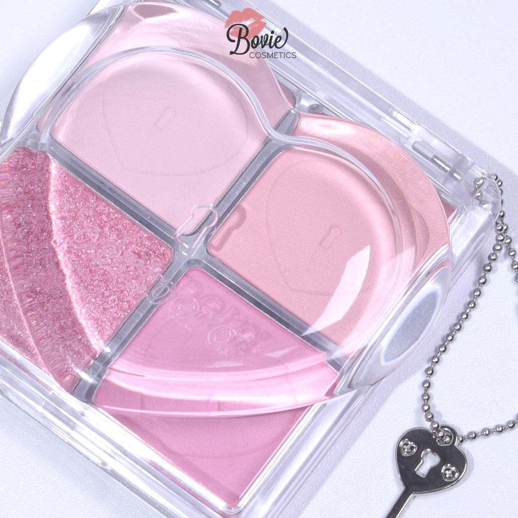 [PERIPERA] Phấn Mắt Đơn Tiện Lợi PERIPERA Heart Pocket Single