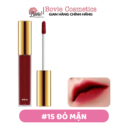 Son kem Bbia Last Velvet Lip Tint Full màu