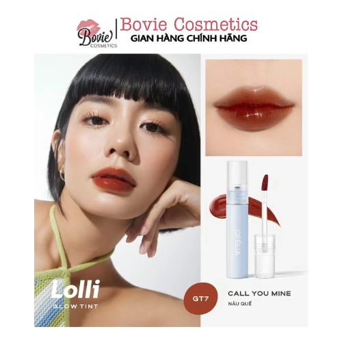 Son Tint Bóng OFÉLIA Lolli Glow Tint (39g)