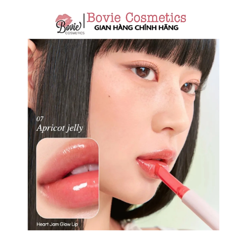 Son Dưỡng Môi Có Màu Peripera Heart Jam Glow Lip