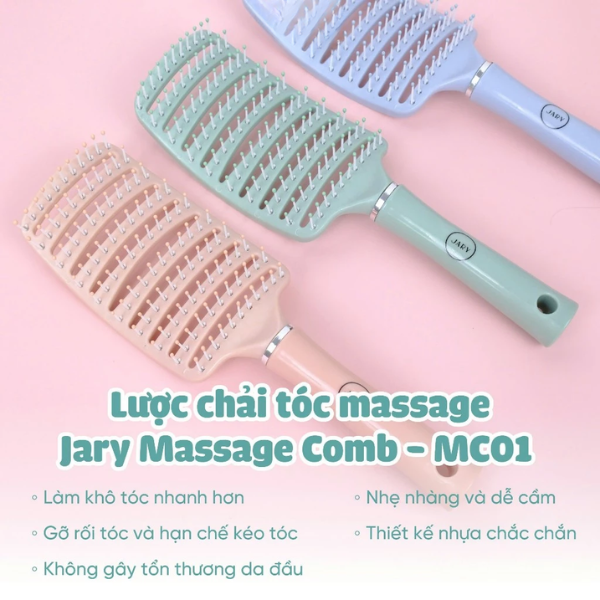 Lược Chải Tóc JARY Massage